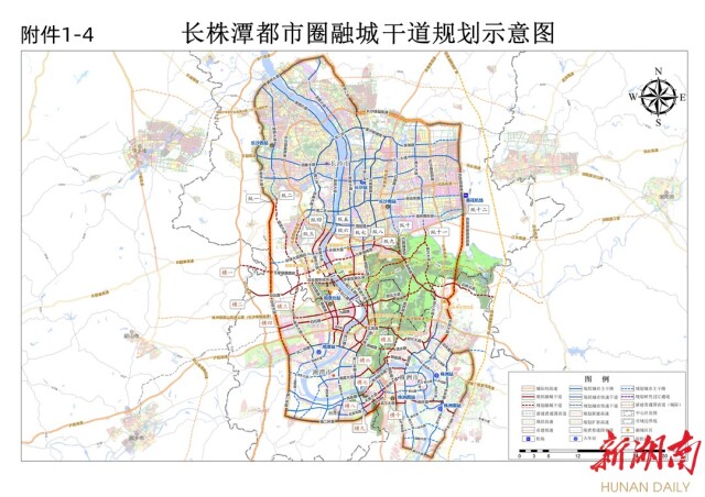長株潭都市圈建設實施方案出爐！6個領域重點任務實現(xiàn)4個“新”目標